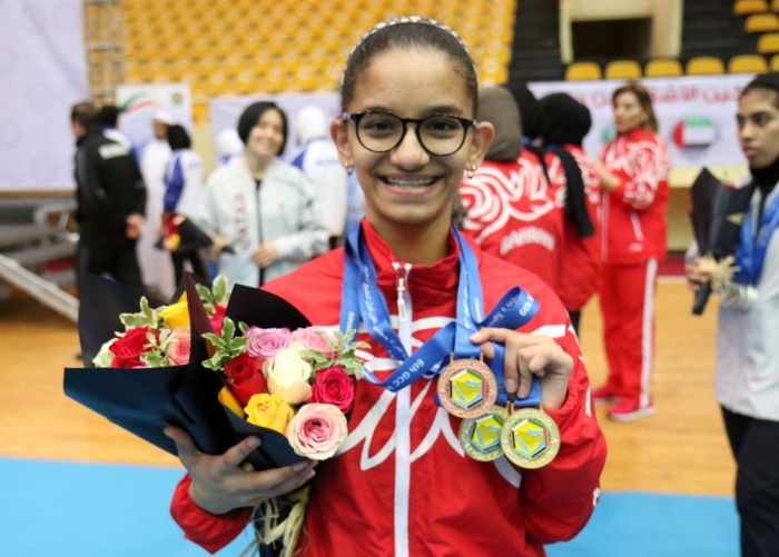 6 ذهبيات للتايكوندو البحريني في "خليجية المرأة"