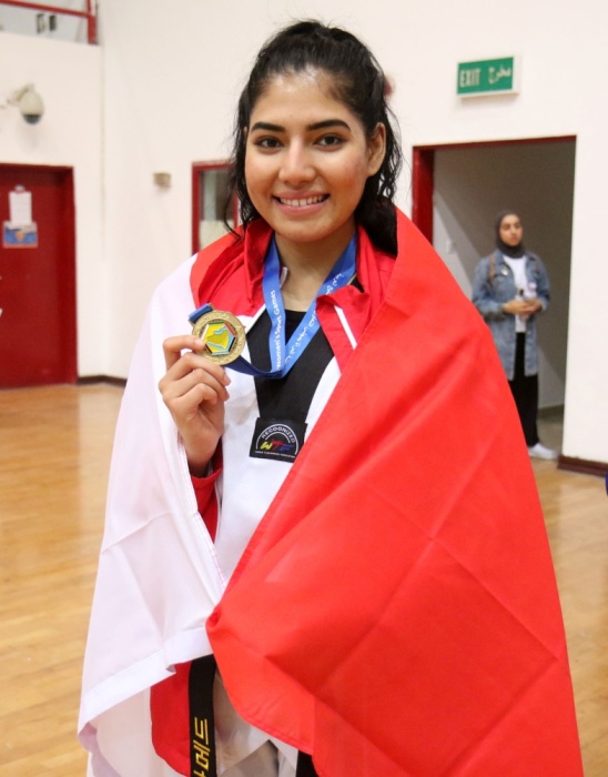 6 ذهبيات للتايكوندو البحريني في "خليجية المرأة"