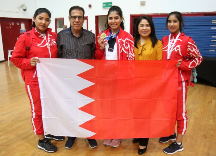 6 ذهبيات للتايكوندو البحريني في "خليجية المرأة"