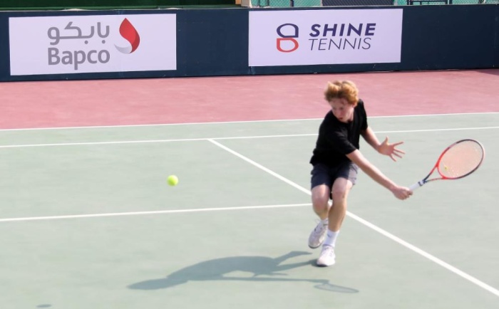 ربع نهائي بطولة شاين البحرين للتنس ينطلق الخميس