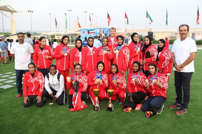 البحرين تتوج بلقب الدورة السادسة لرياضة المرأة الخليجية