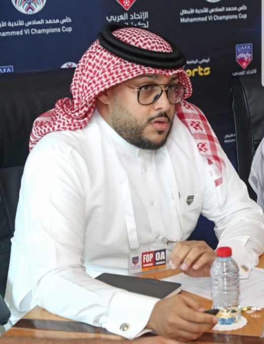 سعد العيسى مراقباً لمباراة الاتحاد السعودي والوصل الإماراتي