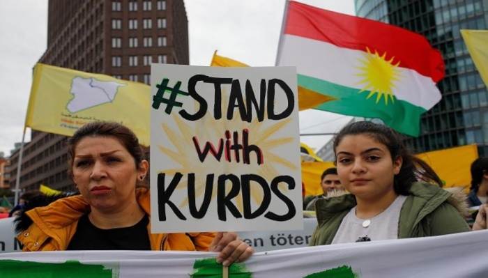 الآلاف يتظاهرون بألمانيا لوقف عدوان تركيا على سوريا