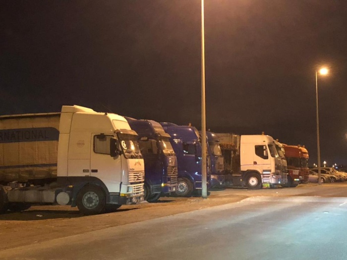 أعمال مخلة بالآداب في شاحنات بسلماباد