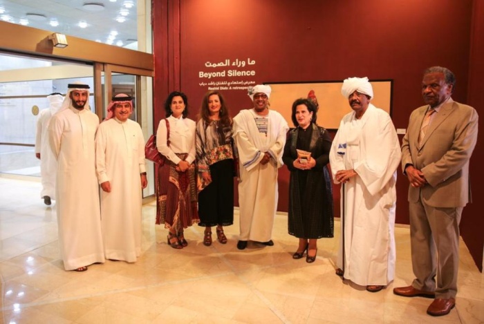 "ما وراء الصمت" نافذة الفنان السوداني راشد دياب على البحرين