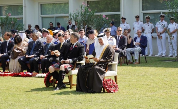 مساعد وزير الخارجية يحضر "إحياء ذكرى يوم الهدنة" بسفارة المملكة المتحدة