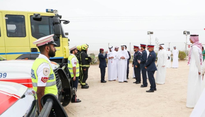 محافظ الجنوبية يتفقد مركز خدمات البر ويطمئن على الاستعدادات الأمنية