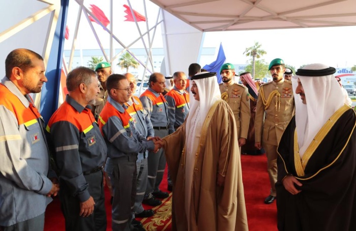 البحرين تنجز "المستحيل".. الملك يدشن خط الصهر السادس في "ألبا"