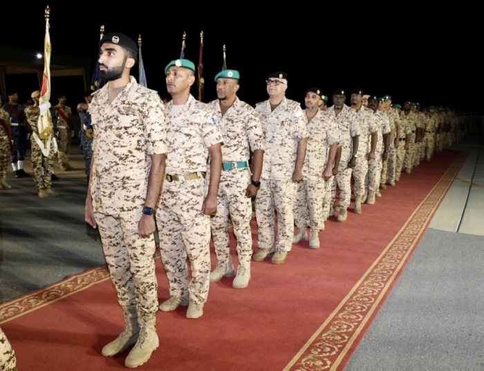 حفل استقبال وتكريم للمشاركين في قوة الواجب الخاص بـ"إعادة الامل"