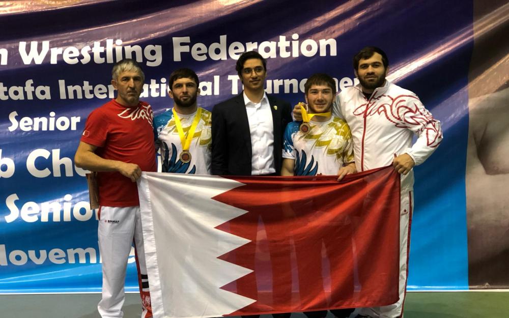 البحرين الأولى خليجياً والخامسة عربياً ببطولة المصارعة في القاهرة