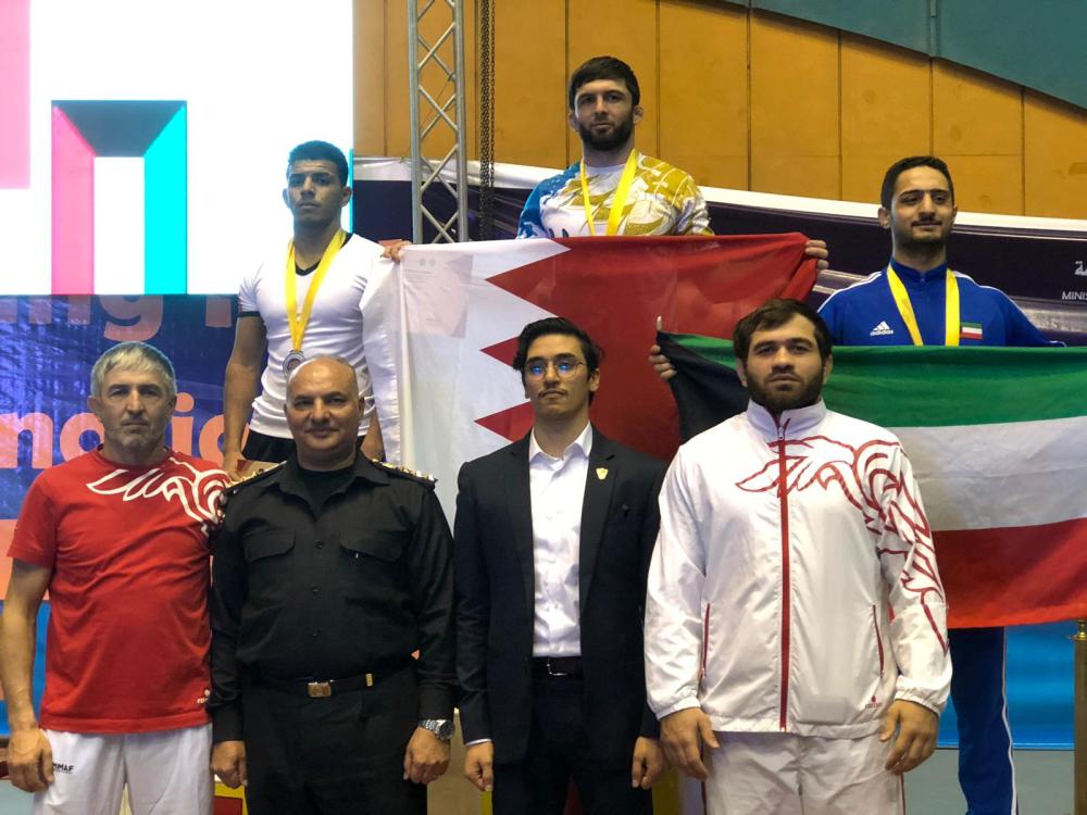 البحرين الأولى خليجياً والخامسة عربياً ببطولة المصارعة في القاهرة