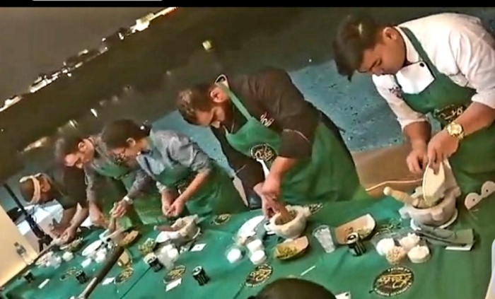 مسابقة مورتر بيستو لأول مرة بالشرق الأوسط