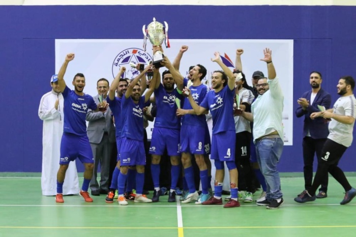 "البحرين والكويت" يهزم "تمكين" ويخطف لقب كأس البنوك