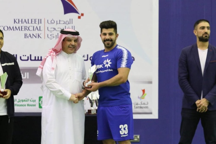 "البحرين والكويت" يهزم "تمكين" ويخطف لقب كأس البنوك