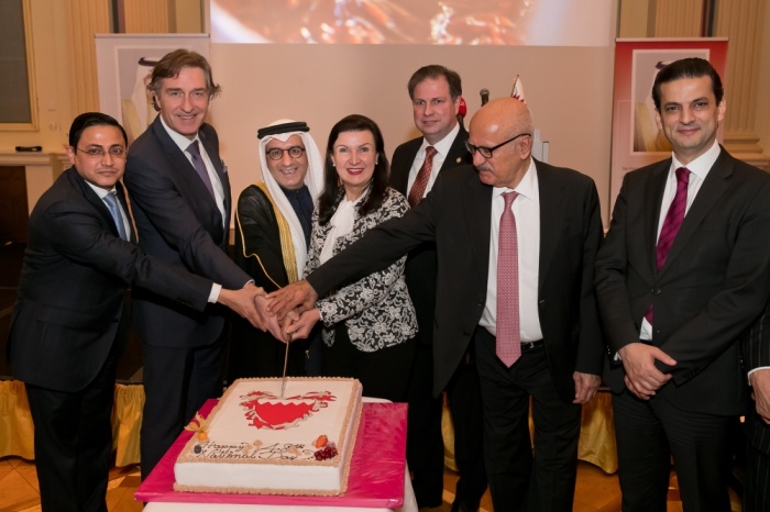 سفارة البحرين تقيم حفل استقبال في النمسا بالأعياد الوطنية