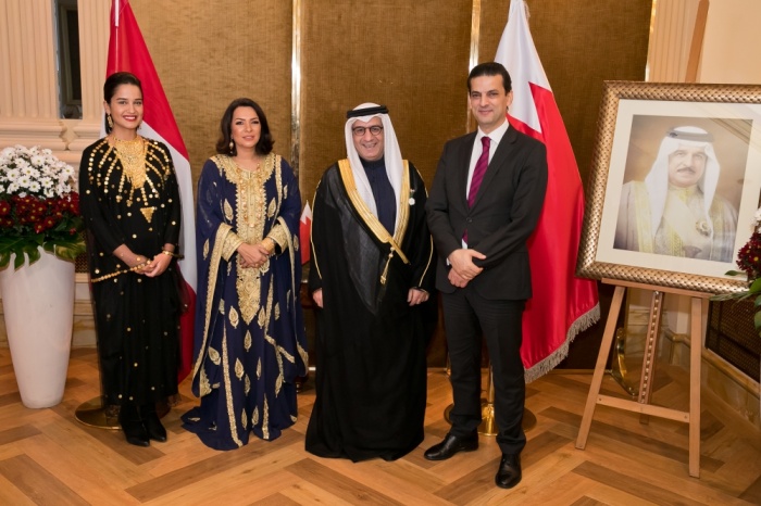 سفارة البحرين تقيم حفل استقبال في النمسا بالأعياد الوطنية