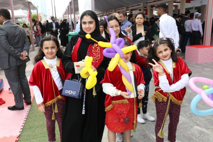 علم البحرين يزيّن مبنى آركابيتا بمساحة 3850 متراً مربعاً