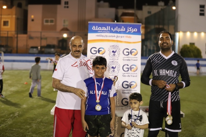 ضمن فعاليات العيد الوطني.. "شباب الهملة" ينظِّم مهرجاناً كروياً للصغار