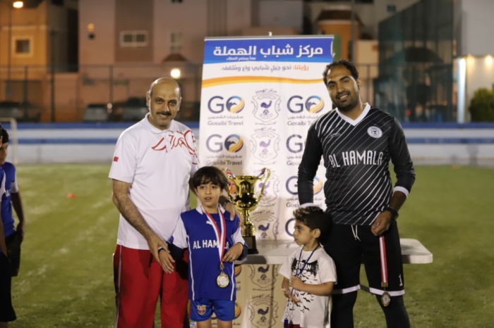 ضمن فعاليات العيد الوطني.. "شباب الهملة" ينظِّم مهرجاناً كروياً للصغار