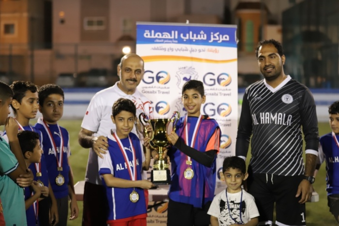 ضمن فعاليات العيد الوطني.. "شباب الهملة" ينظِّم مهرجاناً كروياً للصغار