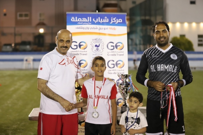 ضمن فعاليات العيد الوطني.. "شباب الهملة" ينظِّم مهرجاناً كروياً للصغار