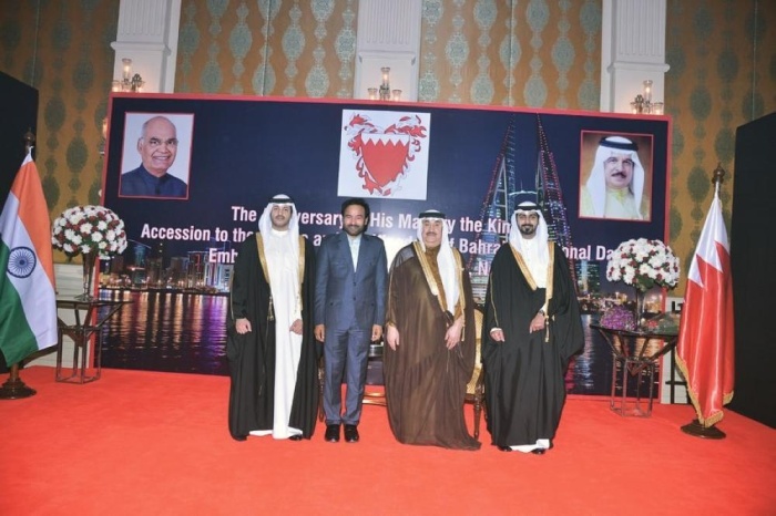 سفارة البحرين في نيودلهي تقيم حفل استقبال بمناسبة العيد الوطني