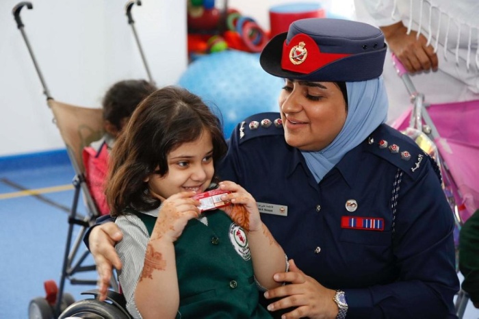 "خدمة المجتمع": برنامج ترفيهي للأطفال خلال زيارة لـ"الحراك الدولي"