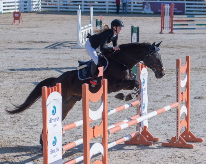 برعاية "دلمونيا"..منافسات قوية بين الناشئين في بطولة خالد بن حمد لقفز الحواجز