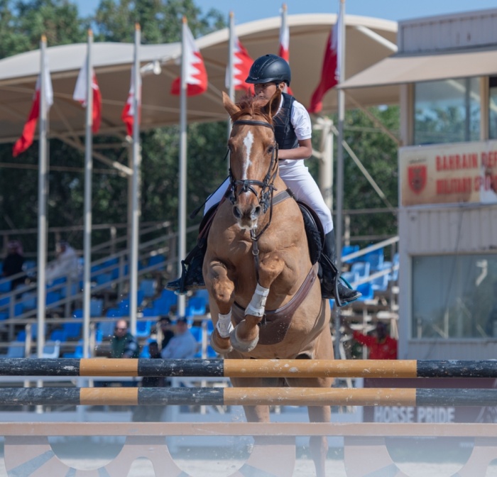 برعاية "دلمونيا"..منافسات قوية بين الناشئين في بطولة خالد بن حمد لقفز الحواجز