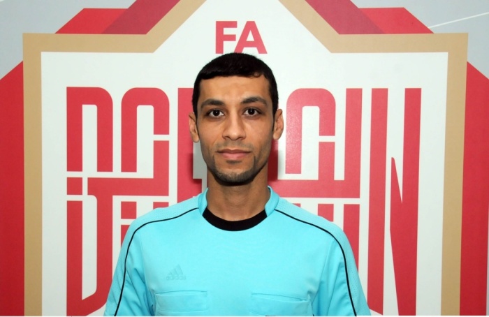 طاقم بحريني يدير مباراة في دور المجموعات بكأس الاتحاد الآسيوي