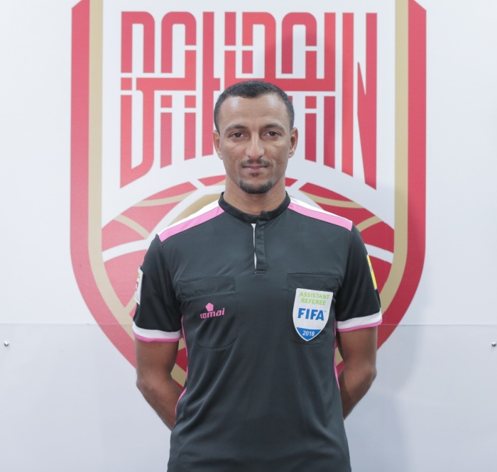 طاقم بحريني يدير مباراة في دور المجموعات بكأس الاتحاد الآسيوي