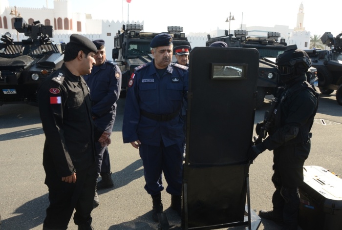 مساعد رئيس الأمن العام للعمليات يتفقد القوات والآليات المشاركة بـ"أمن الخليج العربي 2"