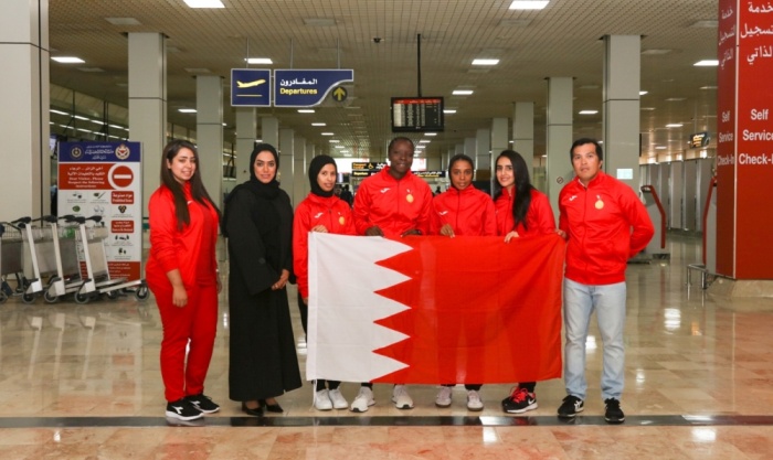 بعثة البحرين تغادر للشارقة للمشاركة في الدورة الخامسة للأندية العربية للسيدات