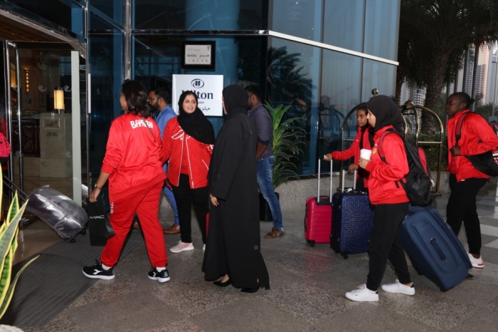بعثة البحرين تغادر للشارقة للمشاركة في الدورة الخامسة للأندية العربية للسيدات