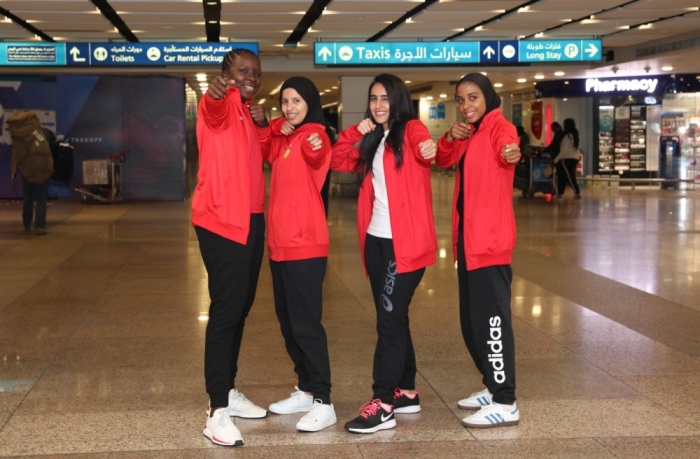 بعثة البحرين تغادر للشارقة للمشاركة في الدورة الخامسة للأندية العربية للسيدات