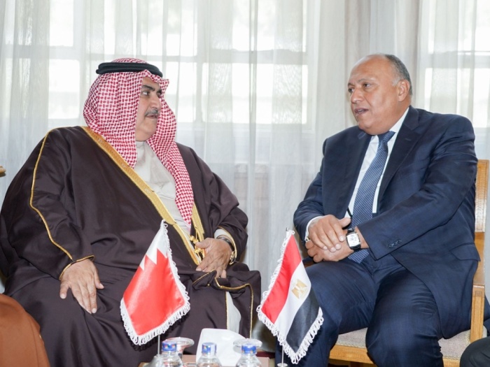 وزير الخارجية: علاقات تاريخية أخوية بين البحرين ومصر