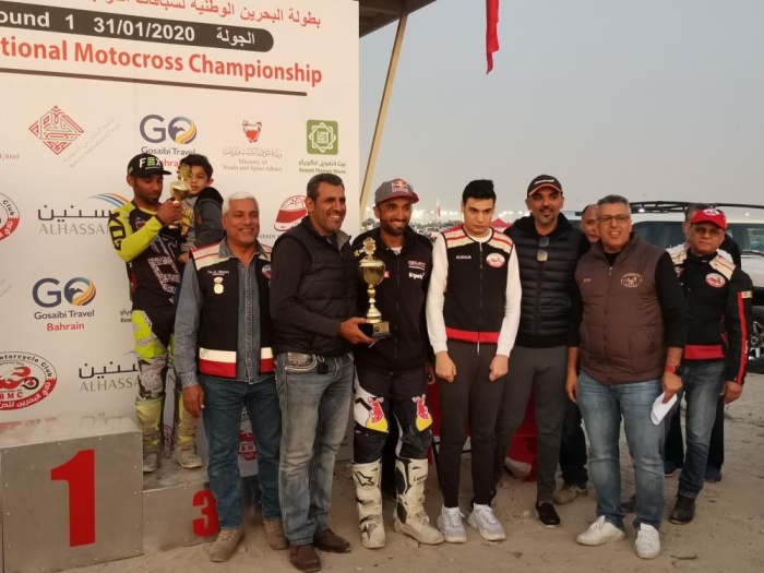 الإماراتيان البلوشي والنعيمي يخطفان لقبي سي سي ببطولة "موتوكروس"