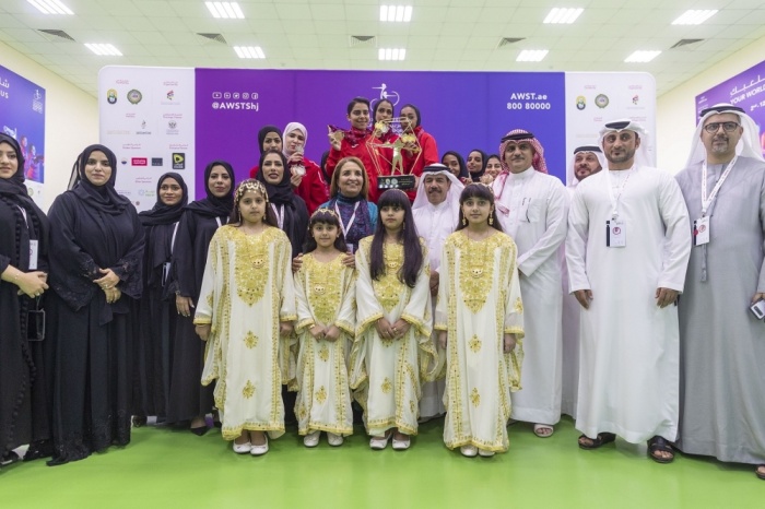 البحرين تخطف ذهبية البندقية 10 متر الفرق في "عربية السيدات 2020"