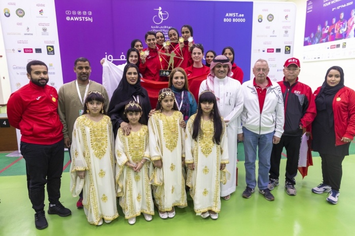 البحرين تخطف ذهبية البندقية 10 متر الفرق في "عربية السيدات 2020"