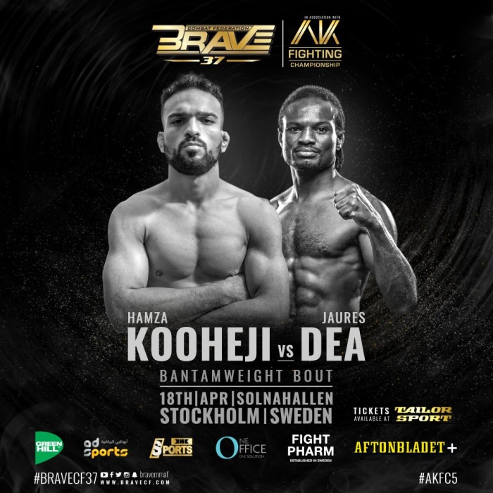 "فخر البحرين" يظهر من جديد في BRAVE 37 بـ"السويد"