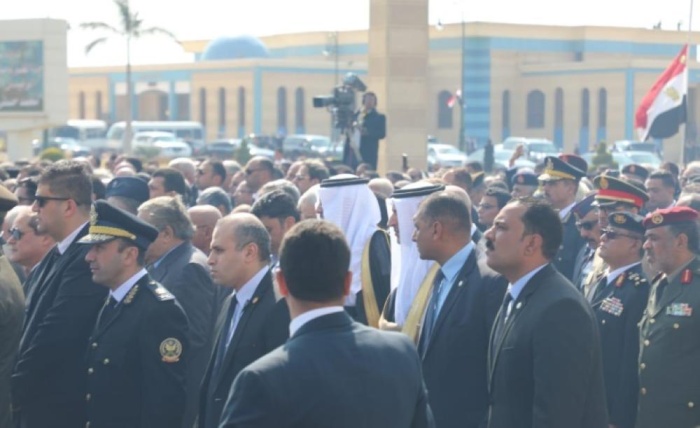 الجودر يشارك في الجنازة العسكرية للرئيس الأسبق محمد حسني مبارك