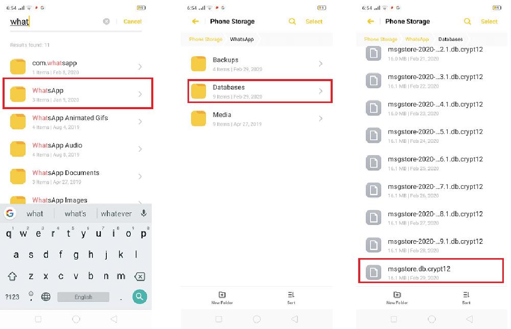 كيف تتم استعادة رسائل "واتساب" المحذوفة؟