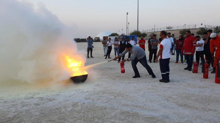 دورة تدريبية مكثفة لفرق الحريق والريكفري استعداداً لـ"فورمولا1"