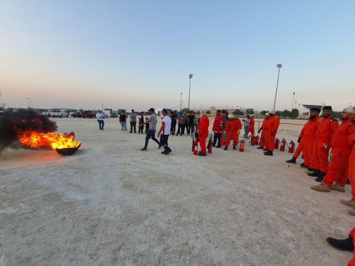 دورة تدريبية مكثفة لفرق الحريق والريكفري استعداداً لـ"فورمولا1"