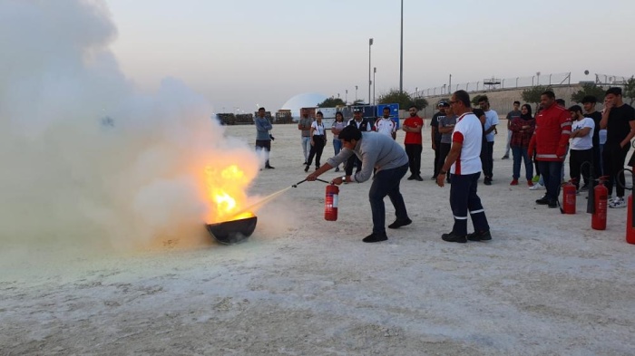 دورة تدريبية مكثفة لفرق الحريق والريكفري استعداداً لـ"فورمولا1"