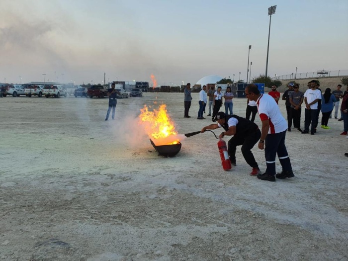 دورة تدريبية مكثفة لفرق الحريق والريكفري استعداداً لـ"فورمولا1"