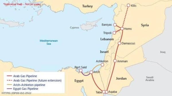 خط الغاز العربي من مصر إلى أوروبا.. هدف للتفجيرات طوال سنوات