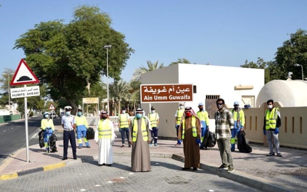 المحافظة الجنوبية مستمرة في اقامة حملات "كمل معروفك" للحفاظ على البيئة