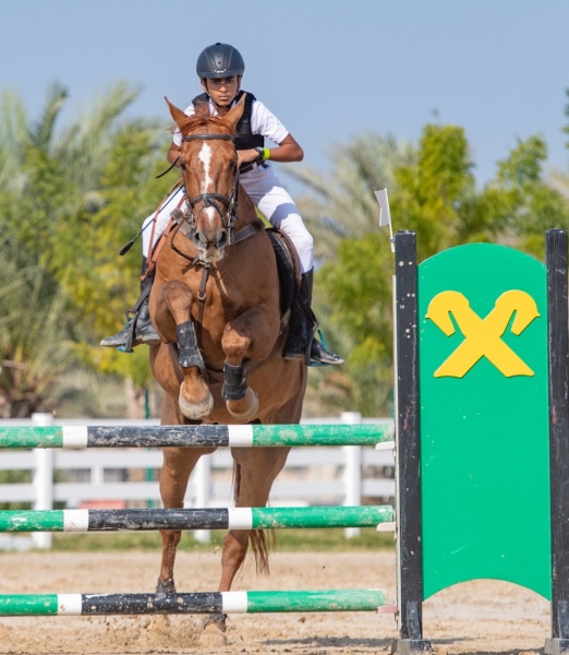 الرميحي يحرز لقب المسابقة الأولى وأصغر يكسب لقب الثانية في ثالث بطولات موسم قفز الحواجز