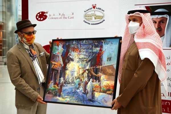 ١٨٠ فنان و٦٠٠ عمل من ١٤ دولة  بمعرض "البحرين" التشكيلي